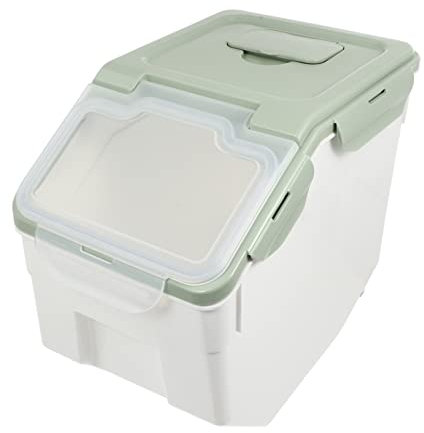 BUGUUYO 1pieza Cubo De Almacenamiento De Comida Para Hermético y Resistente Recipiente De Gran Capacidad Para De y Gato