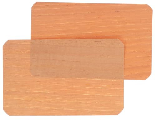 JOINPAYA 2 Stück Spanische Zedernholzblätter für Humidore, Große Trennwand | Flexible Platzierung, Glatte Oberfläche, für Zigarrenlagerung zu Hause, Khaki, Geeignet für Humidor Linern