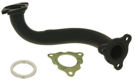 2EXTREME Auspuffkrümmer ungedrosselt für ATU Explorer Race GT50, Race GT50, Benelli QuattronoveX 50