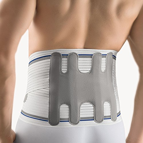 BORT LumboXpress Rückenbandage mit Doppelverschluss 6 silber