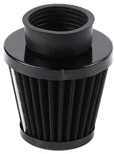 Qiilu Filtro aria per moto, 38 mm, kit filtro aria induzione aspirazione per moto fuoristrada ATV Quad Dirt Pit Bike(nero)