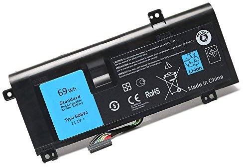XITAIAN 11.1V 69Wh G05YJ Ersatz Laptop Akku für Alienware 14 A14 M14X R3 R4 ALW14D 0G05YJ Y3PN0 8X70T