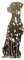 Dalmatiner Hundefigur Deko Hund Höhe ca. 80 cm (Dalmatiner) Rostfigur Gartenstecker