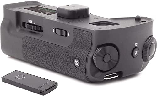 PATONA 1490 - Ersatz für Batteriegriff Panasonic DMW-BGG1 zu Lumix DMC-G80 DMC-G81 DMC-G85 - mit IR-Fernbedienung (Batteriefach für 1x DMW-BLC12)