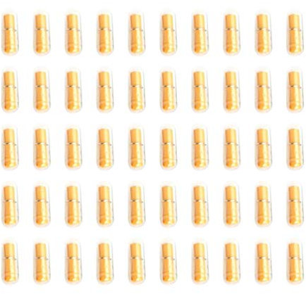 VOSAREA 50pcs Message in a Bottle Lovely Pill Shaped Mini Cute Clear Bottles for Love Friendship Gifts Wishing Birthday present with Color