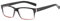 Suertree Lesebrille Brillen Scharnier Lesebrillen Sehhilfe Augenoptik Brille Lesehilfe für Damen Herren 1.5x Rosa