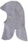Joha Kinder Mütze Schlupfmütze aus 100% Wolle Light Grey Melange-50 cm