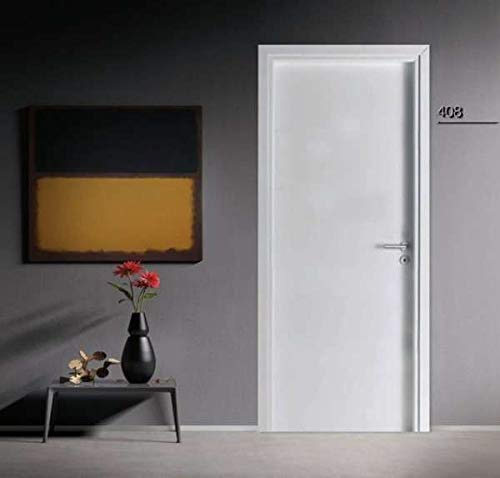 Porta Insonorizzata 30 Decibel certificata con soglia mobile Bianca con maniglia 80x210 Apertura Sinistra