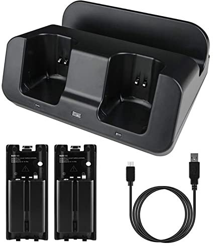 iFCOW Station de Charge pour Manette PS5 Switch 6 en 1, Support de Chargeur avec câble de Charge de Type C, Support de Charge Haute Vitesse, Station de Charge Rapide