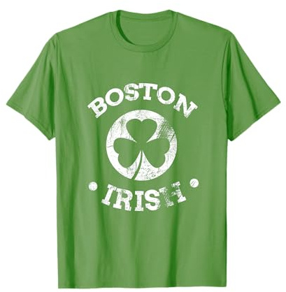 Irish Boston Product St Patricks Day Parade 617 Boston Irish T-Shirt