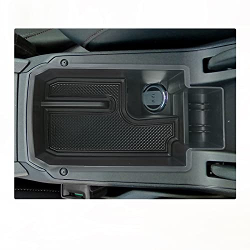 BIXUAN kompatibel mit Seat Leon MK4 KL1/8 Cupra Formentor 2020-2023 2024 Mittelkonsole Aufbewahrungsbox mit Rutschfester Matte Ablagefach Zubehör Armlehne Organizer Tray Mittelarmlehne Handschuhfach