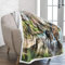 Lunoroey Dinosaurier-Decke, Überwurf für Kinder, Dinosaurier-Bettwäsche, 3D-Jurassic-Digitaldruck, Jungen, Plüsch, Sherpa-Fleece, Bettdecke, Couch, Sofa, Überwurf, 130 x 150 cm