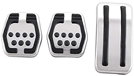 Auto-Pedal MT Edelstahl-Auto-Pedalauflagen-Abdeckung, für Ford Focus 2 MK2 Focus 3 Focus 4 MK4 RS ST (LHD)