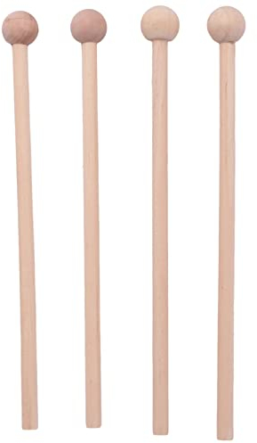 2 Paar Schlägel Percussion Sticks für Chime, Xylophon, Block, Glockenspiel u