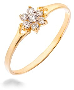 Sakrami Gold-ring edelweiß - Messung 16