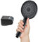 Yossee Black Shower Head Holder, Large High Pressure Power Booster Water Saving Showerhead, Universal Replacement, 3-Setting Multi-Functional Spray Modes - Rain, Massage and Combination