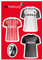Aufkleber SC Freiburg Trikot Aufkleberkarte Sticker, Autoaufkleber, Gesichtaufkleber etiqueta engomada, autocollant 17-100251