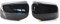 Auto Spiegelkappen Für BMW E60 E61 E63 E64 5er Modell 2004-2008 Kohlefaser Auto Rückansicht Tür Außenspiegel Seitenspiegel Abdeckkappen Shell Case Rückspiegelkappe (Farbe : Schwarz)