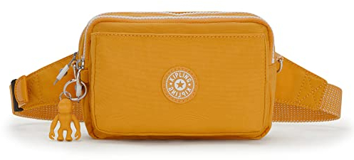 Kipling Abanu Mini 2-in-1 wandelbare Umhängetasche für Damen, Rapid Yellow, 7.5 L x 5 H x 3.25 D