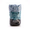 Friendly Loom Lotta Loops by - Atlantic Pack (Traditional Size) Powder Blue, Peacock, Dark Navy Cotton Loops Makes 6 Approx 6 x 6 Potholders by Harrisville Designs Made in The USA