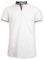 Polo da Uomo Estivo Manica Corta Classica Polo T-Shirt Casual Art. 702 (L, Bianco)