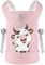 GAGAKU Puppentragetasche Reborn Baby Zubehör Puppentrage Puppen Kinder 100% Baumwolle Puppen ab 3 Jahre Kinder - Rose Kuh