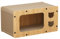 Cat Claw Sharpener, Abrasion Resistant Cat Scratcher Box, High Strength Cardboard Cat Scratcher Box, Cardboard Cat Scratcher Lounge, 21.65 x 11.81 x 11.02 Inches Cat Claw File Post, Indoor Cat