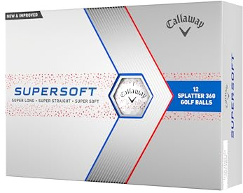 Callaway Golf BL CG Supersft 23 Red Splatter 12B PK