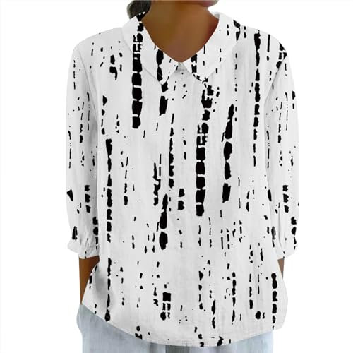 Chemisier Chic Femme Tee Shirt Sport Tunique Longue Chemise De Bucheron Canadienne Chemise en Cuir Noir Blouse Cache Coeur Vetement Blanc 4XL