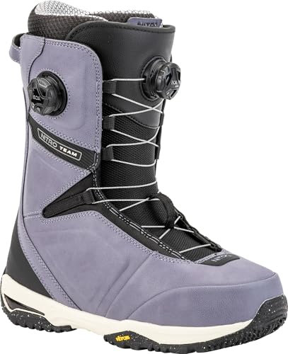 Nitro Herren Team BOA Snowboardboot, Lilac, MP 31.5 // EU 47 1/3 // US 13,5