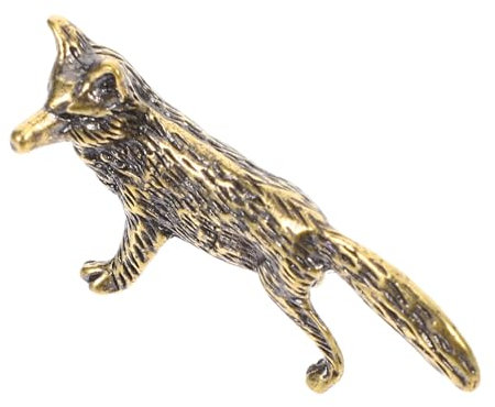 Beatifufu 4 Stücke Traditionellen Messing Tier Statue Desktop Decor Figurine Ornament Für Home