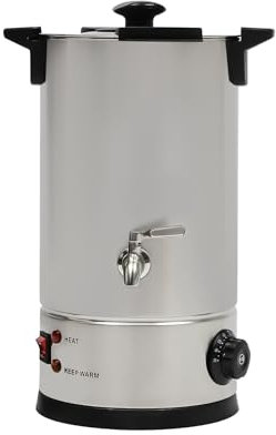 MINRS Wachsschmelzgerät für Kerzenherstellung 10L Wachsschmelztopf für Kerzen Elektrisch Schmelztopf Kerzenwachs Elektrisch mit Temperaturregler und Thermostat für Kerzenhersteller Anfänger