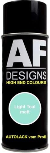 Acrylic Paint Spray Can Light Teal Matt Pastel Colour DIY Upcycling