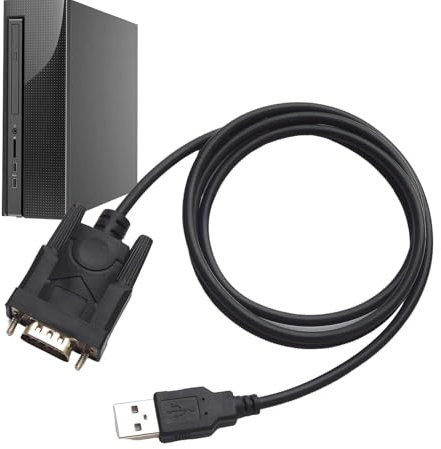 Adaptador USB A RS232 - DB 9 Rss 232 Cable Convertidor | Serie A Adaptador USB, Cable Convertidor De La Serie DB9 Macho A Macho A Macho A RS232 Con Chipset Prolífico, Cable De Extensión Del Pin DB9 Pa