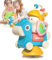 High Chair Activity Toys - Cartoon Developmental Tray Toy with Suction Cup - Baby Teething Chew Table Spinner for Car & Stroller