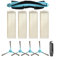 Kit de piezas de repuesto para Cecotec para aspiradora Conga 3590 3690 3790 3890 para Elite 4090 4690 5090 5490 6090 7090, 1 cepillo de rodillo, 4 cepillos laterales, 4 filtros, 1 cepillo de limpieza