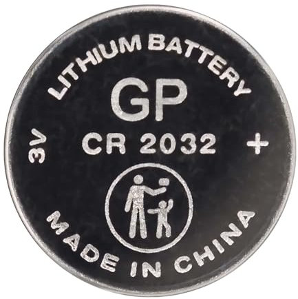 GP 1 x 500 CR2032 - Pila a bottone al litio da 3 V