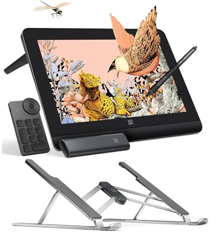 XPPen Artist Pro 16 (Gen 2) Tablette Graphique avec Écran 2,5K et ACS05 Support