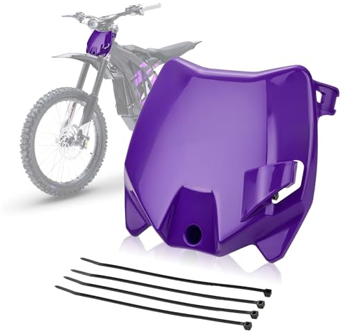 Elektro Dirt Bike Nummernschild Motorrad Kennzeichen für Surron Sur Ron Light Bee S/X Ebike - Lila