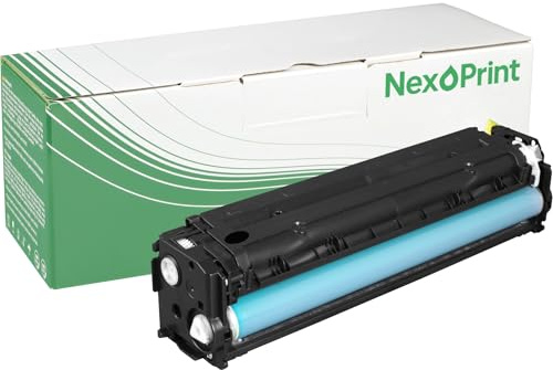 NexoPrint CF210A 131A schwarz Toner kompatibel mit HP LaserJet Pro 200 Color M251Nw Pro 200 Color M276N Pro 200 Color M276Nw 1800 Seiten