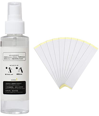 Keenso Soluzione Spray Solvente per Impugnatura da Golf, Kit di Regripping Liquido da 120 Ml con 15 Strisce di Nastro di Carta, Non Tossico, Non Infiammabile, Facile da Installare per la Riparazione