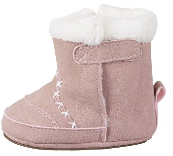 Sterntaler Mädchen Baby Stiefel mit Reißverschluss, geranie, 21-22
