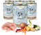 AniForte Hundefutter Nass Junior Huhn 6 x 400g – Natürliches Nassfutter für Welpen & Junghunde, hoher Fleischanteil, Premium Welpennassfutter getreidefrei