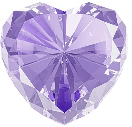 Papierbeschwerer mit Kristalldiamanten in Herzform, 80 mm, Herzform, echte Kristall-Diamantglas-Edelsteine, Briefbeschwerer, große Diamanten, Geburtstag, Jahrestag, Frauen