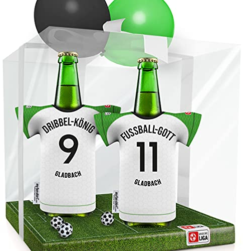 Gladbach Trikot-Kühler Fanartikel Fan-Edition | Home Überraschung | Passend für Gladbach Fanartikel | Mann Freund Bruder Fußball Fan Weihnachten Trikotkühler by MYFANSHIRT