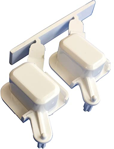 MDS Ersatzteile Starttaste Taste Tastenkappe weiß Start für Waschmaschinen kompatibel für Bauknecht Whirlpool Ignis 481071425531