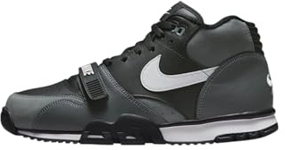 Nike Herren Air Trainer 1 Basketballschuhe, Weiß/Schwarz-Mittelgrau, 41 EU, Weiß, Schwarz, Mittelgrau, 43 EU