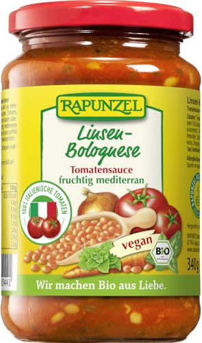 Bio Tomatensauce Linsen-Bolognese, vegan 2 x 325 ml