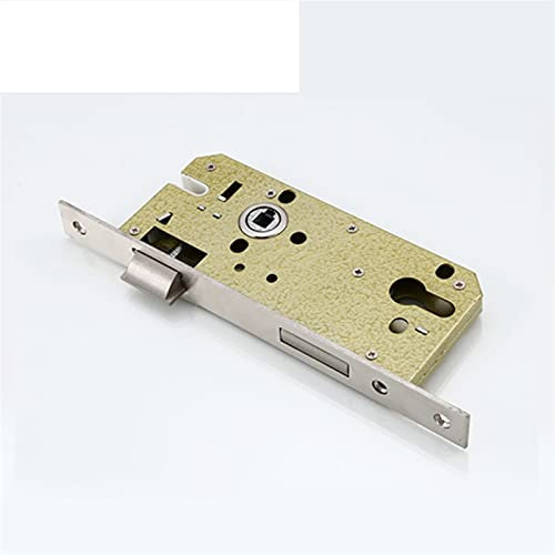 Einsteckschloss,Edelstahl 85 * 50 Verriegelung Hardware Tür Split Schloss Körper, Holztürschloss Körper Metall Edelstahl Einsteckschlösser