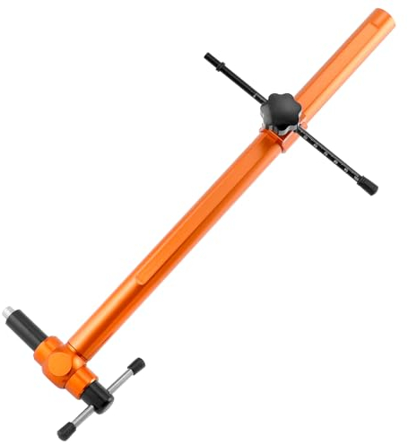 QWORK® Fahrrad Schaltauge Richtwerkzeug - Aluminiumlegierung Schaltauge Ausrichtungslehre Werkzeug Fahrradreparatur Werkzeug